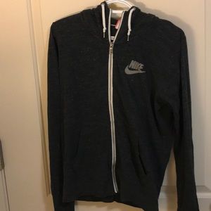nike zipper up sweater